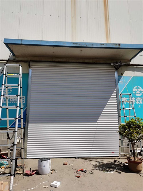 防火卷簾門安裝要安裝電控箱鎖盒嗎？